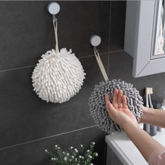 Khăn Lau Tay Nhà Bếp Quả Bông Tròn Lau Tay Siêu Thấm Hút Tốt Sợi San Hô A3843