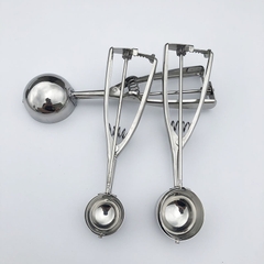 Dụng cụ múc kem Múc trái cây bằng inox muỗng múc kem chuyên dụng muỗng múc trái cây hình tròn A4913