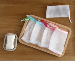 Túi lưới xà phòng tạo bọt thủ công lưới tạo bọt sữa rửa mặt tiện lợi A1131