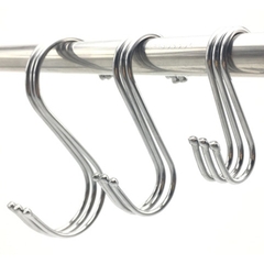Móc inox Treo Đồ Hình Chữ S Dày Dặn cáp Treo Vật Dụng [1 Cái] A1115