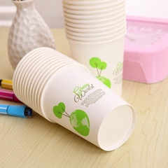 Sét 50 Cốc Giấy Gấu Trúc 235ml Dùng 1 Lần Tiện Dụng An Toàn Bảo Vệ Môi Trường A4113