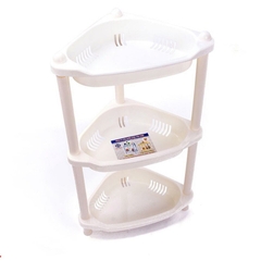 Kệ Góc Tam Giác Nhà Tắm 3 Tầng Việt Nhật, Kệ Dựng Gia Vị Lắp Ráp Xếp Gọn (5562-3) A1971