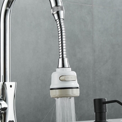 Đầu Vòi Tăng Áp 3 Chế Độ Xoay 360 độ Nối Dài Lắp Bồn Rửa Chén Tiện Lợi A4933