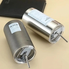 Ly Giữ Nhiệt 600ML Inox 304 Có Nắp Đậy Kèm Ống Hút A4543