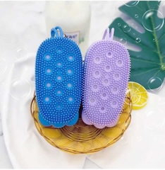 Bông Tắm Tạo Bọt Silicon Hình Chuột A3731
