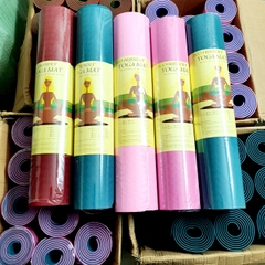 Thảm Tập Yoga 2 Lớp Dày 6MM Thảm Tập Gym, Chống Trơn Trượt Cao Cấp A0161