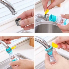 Đầu Vòi Lọc Nước Tăng Áp Xoay 360 Độ - Đầu Lọc Gắn Vòi Nước Bồn Rửa Chén Bát A4152