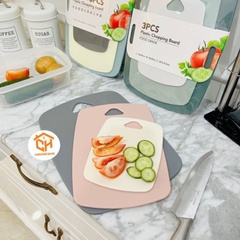 Bộ 3 Thớt Lúa Mạch Kháng Khuẩn 3 Kích Thước A4342