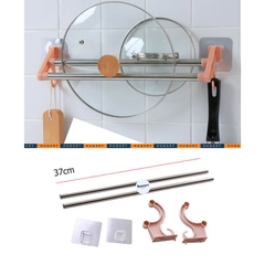 Giá Đôi Treo Khăn Inox Dán Tường Nhà Tắm Không Cần Khoan Vít A3243