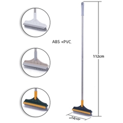 Cây Chà Sàn Nhà Tắm Đa Năng 2 Trong 1, Chổi Cọ Sàn Và Gạt Nước A5322