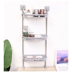 Kệ Nhà Tắm 3 Tầng Việt Nhật, Kệ Để Đồ Kệ Nhà Vệ Sinh Toilet Nhà Tắm (5581-3) A5741