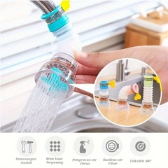 Đầu Vòi Lọc Nước Tăng Áp Xoay 360 Độ - Đầu Lọc Gắn Vòi Nước Bồn Rửa Chén Bát A4152