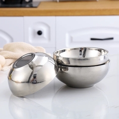 Bát Inox 2 Lớp Cách Nhiệt Chống Nóng, Bát ăn Cơm cho Trẻ em không lo rớt vỡ A4041