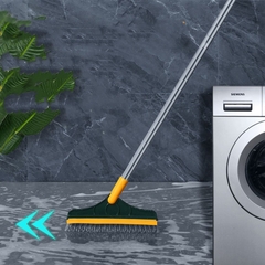 Cây Chà Sàn Nhà Tắm Đa Năng 2 Trong 1, Chổi Cọ Sàn Và Gạt Nước A5322