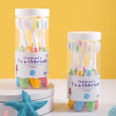 Hộp 8 Bàn Chải Đánh Răng Tooth Brush Vệ Sinh Răng Miệng Cho Bé 3 -12 Tuổi A4151