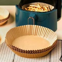 Set 50 Miếng Giấy Nến Lót Nồi Chiên Không Dầu - Giảm Thiểu Tối Đa Dầu Mỡ Bám Vào Nồi Chiên A5321