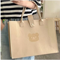 Túi Xách Gấu Nỉ 40x30CM Cute Dễ Thương A1564