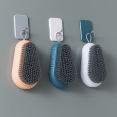 Bàn Chải Nhà Tắm Hạt Đậu Lông Mềm Phong Cách Bắc Âu A2454