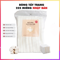 Bông Tẩy Trang 3 Lớp Natural Mẫu Mới A0843
