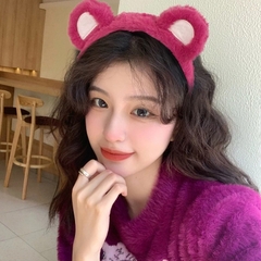 Băng Đô Cài Tóc Rửa Mặt Hình Gấu Dâu Dễ Thương Thời Trang Hàn Quốc Cho Nữ Rửa Mặt A5251
