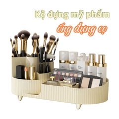 Kệ Đựng Mỹ Phẩm Đựng Đồ Trang Điểm Xoay 360 Độ K070