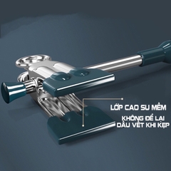 Móc Đôi 2 Kẹp Inox Phơi Quần Áo Tất Vớ Quần Áo Trẻ Em Treo Đồ Chống Gió Thổi Chống Trượt A2532