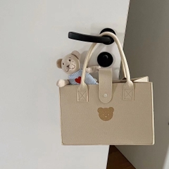 Túi Xách Gấu Nỉ 40x30CM Cute Dễ Thương A1564