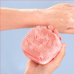 Bông Tắm Silicone Tạo Bọt Massage Tẩy Tế Bào Chết Mềm Mại A3623