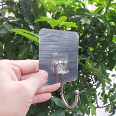 [Bản Lớn] Móc Dán Tường Chịu Lực Nhà Tắm Nhà bếp Móc Thép siêu dính A2413