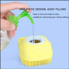 Bông Tắm Silicone Tạo Bọt Massage Tẩy Tế Bào Chết Mềm Mại A3623