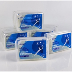 Hộp 50 Chiếc Tăm Chỉ Nha Khoa Dental Flossers A3834