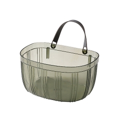 Giỏ treo đựng hành tỏi trong suốt dán tường đựng thực phẩm A4721
