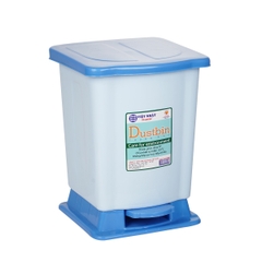 [ TRUNG ] Thùng Rác Đạp Nắp Bật Hình Chữ Nhật Nhựa Việt Nhật (VN8041) A5651