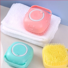 Bông Tắm Silicone Tạo Bọt Massage Tẩy Tế Bào Chết Mềm Mại A3623