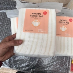 Bông Tẩy Trang 3 Lớp Natural Mẫu Mới A0843