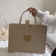 Túi Xách Gấu Nỉ 40x30CM Cute Dễ Thương A1564