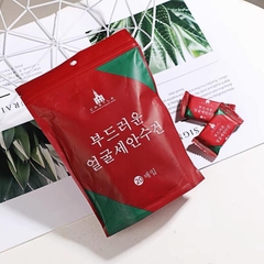Khăn Giấy Nén Dạng Viên Kẹo Đỏ Khăn Lau Mặt Dùng 1 Lần Tiện Dụng (Kẹo Đỏ) A1132