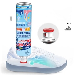 Bình Xịt Khử Mùi Giày 260ml Công Nghệ Bạc AG+, Chống Hôi Chân, Ngăn Mồ Hôi, Diệt Khuẩn, Hiệu Quả Đến 24h/ Hương Đào (Hồng)- A2732