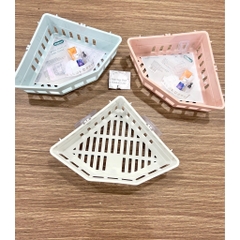 Kệ Nhà Tắm Góc Tường Tam Giác Kệ Nhà Bếp Đựng Gia Vị Dán Tường ( Nhựa) A3311
