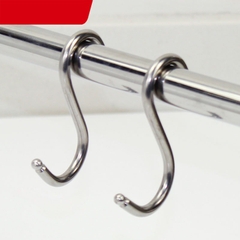 Móc inox Treo Đồ Hình Chữ S Dày Dặn cáp Treo Vật Dụng [1 Cái] A1115