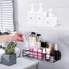 Kệ Nhà Tắm Dán Tường Bằng Kim Loại, Kệ Gia Vị Nhà Bếp Đựng Đồ Trang Trí Decor Phòng Khách A2751