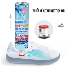 Bình Xịt Khử Mùi Giày 260ml Công Nghệ Bạc AG+, Chống Hôi Chân, Ngăn Mồ Hôi, Diệt Khuẩn, Hiệu Quả Đến 24h Hương Chanh (Xanh)-A2731