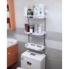 Kệ Nhà Tắm 3 Tầng Việt Nhật, Kệ Để Đồ Kệ Nhà Vệ Sinh Toilet Nhà Tắm (5581-3) A5741