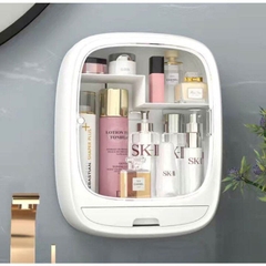 Tủ Kệ Mỹ Phẩm DánTường Hokori, Kệ Nhà Tắm Đựng Dầu Gội Đồ Trang Điểm, Kệ Đựng Đồ Đa Năng (3635) A3962