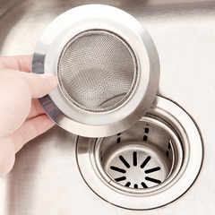 Miếng Lưới Inox Lọc Rác Bồn Rửa Chén Chặn Thức Ăn Thừa A2323