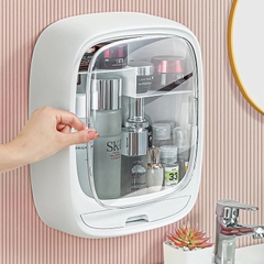 Tủ Kệ Mỹ Phẩm DánTường Hokori, Kệ Nhà Tắm Đựng Dầu Gội Đồ Trang Điểm, Kệ Đựng Đồ Đa Năng (3635) A3962