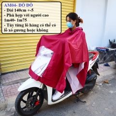 Áo Mưa Choàng Có Kính Đại AM04