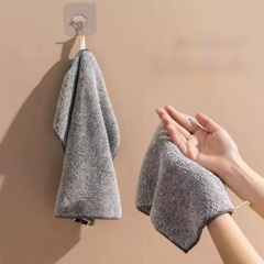 Khăn Lau Bếp Sợi Than Tre, Khăn Lau Chén Bát Lau Tay Đa Năng Siêu Thấm Hút A3733