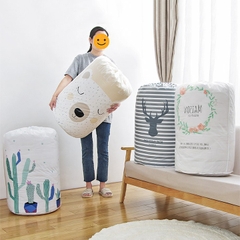 Túi Đựng Chăn Màn Dây Rút Chống Thấm Hình ( Trụ ) 40cm x 83cm A5161