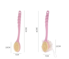 Bàn Chải Chà Lưng Kèm Bông Tắm A0832